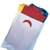 Die cut handle plastic bag in UAE
