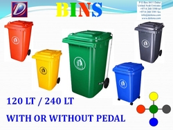 Color Coded Garbage Bin In GCC