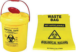 Bio Hazard Bag Yellow 45X60