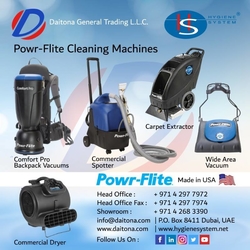Powr Flite Cleaning Machines Suppliers In Uae