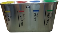 4 Compartment Recycle Bins Suppliers In Gcc