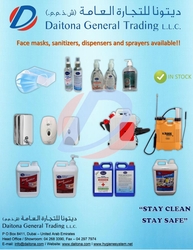 Disinfectant and Hand Sanitizers Dubi UAE 