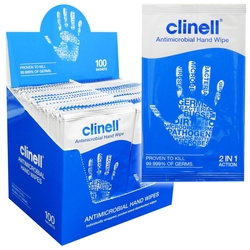 Antimicrobial Hand Wipes Clinell
