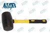 Rubber Mallet Hammer with Fiber Handle 16oz (1 LB)