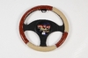 LEATHER STEERING COVER