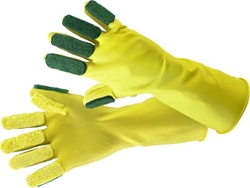 Hand gloves Gentle Touch medium yellow