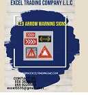 LED ARROW WARNING SIGNS SUPPLIER AND DEALER IN MUSSAFAH , ABUDHABI , UAE