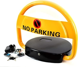 AAA SAFE AUTOMATIC REMOTE CONTROL PARKING LOCK, PRIVATE CAR PARKING LATCH, CHARGED BY POWER CABLE AND SOLAR PANEL