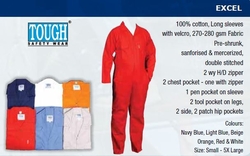 SAFETY COTTON COVERALL