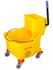 single bucket trolley with wringer