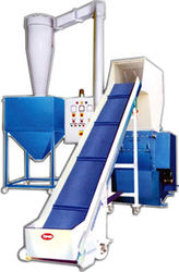 Granulator with Conveyor Blower & Silo from PIONEER MANUFACTURING CORPORATION