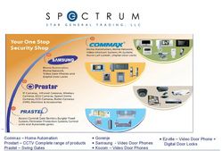 HOME AUTOMATION & SECURITY SYSTEM from SPECTRUM STAR GENERAL TRADING L.L.C