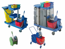 Housekeeping Trolley in uae from AL MAS CLEANING MAT. TR. L.L.C
