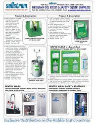 Safety Showers/ Eyewash (Sellstrom Mfg. Co., USA)