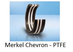 Chevron Seal Set made of PTFE