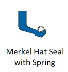 Merkel Hat Seal H with spring from SPECTRUM HYDRAULICS TRADING FZC