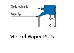 Merkel Wiper PU 5 from SPECTRUM HYDRAULICS TRADING FZC