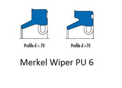 Merkel Wiper PU 6