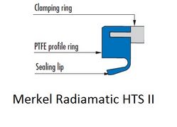Simmerring Radiamatic R HTS II made of PTFE