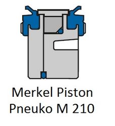 Merkel Complete Piston Pneuko M 210