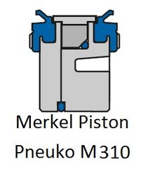 Merkel Complete Piston Pneuko M 310