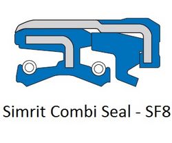 Simrit Combi Seal SF8