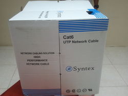 CAT6 CABLE UTP 4PAIR - SYNTEX BRAND from PON SYSTEMS L.L.C.