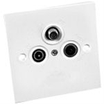 Triax 304102 Triplexed Outlet Plate