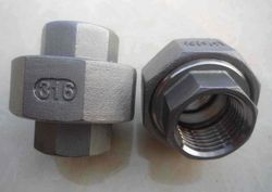 Stainless Steel Flat Union DIN_BSPT