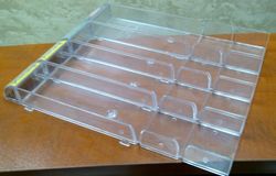 60mm Plastic PS Product Display Tray Set