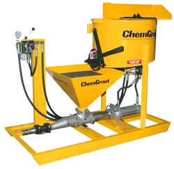 SKID MOUNTED GROUT INJECTION EQUIPMENT