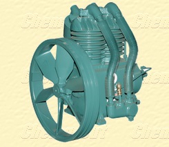 HIGH PRESSURE AIR COMPRESSOR FOR GROUT PUMP