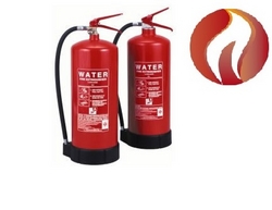 Fire extinguisher water type