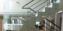 Frameless Glass Partitions from MIAMI METAL INDUSTRIES EST.