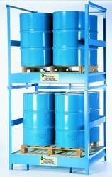 4 Drum Steel Stacker from SIS TECH GENERAL TRADING LLC