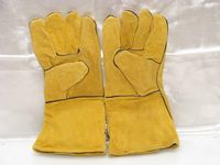 YELLOW GLOVES LEATHER 