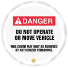 ACCUFORM SIGNS Do Not Operate/Move Vehicle in uae from WORLD WIDE DISTRIBUTION FZE
