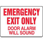 ACCUFORM SIGNS Emergency Exit Only Door in uae