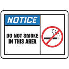 Accuform Signs Notice No Smoking Sign In Uae