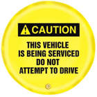 ACCUFORM SIGNS This Vehicle Is Being Serv Do Not 