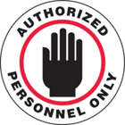 ACCUFORM SIGNS Authorized Personnel Only Sign