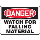 Accuform Signs Watch For Falling Material Sign 