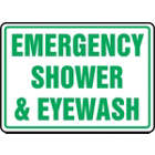 ACCUFORM SIGNS Emergency Shower & Eyewash Sign