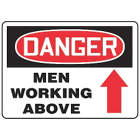 ACCUFORM SIGNS Men Working Above Sign in uae