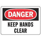 ACCUFORM SIGNS Keep Hands Clear Sign in uae