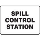 Accuform Signs Spill Control Station Sign In Uae