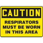 ACCUFORM SIGNS Respirators Must Be Worn In This Ar