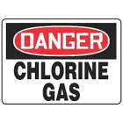 ACCUFORM SIGNS Chlorine Gas Sign in uae