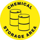 Accuform Signs Chemical Storage Floor Sign In Uae