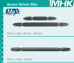 Screw Driver Bit Philip PH2/PH3 65mm & 100mm from M H K HARDWARE TRADING LLC